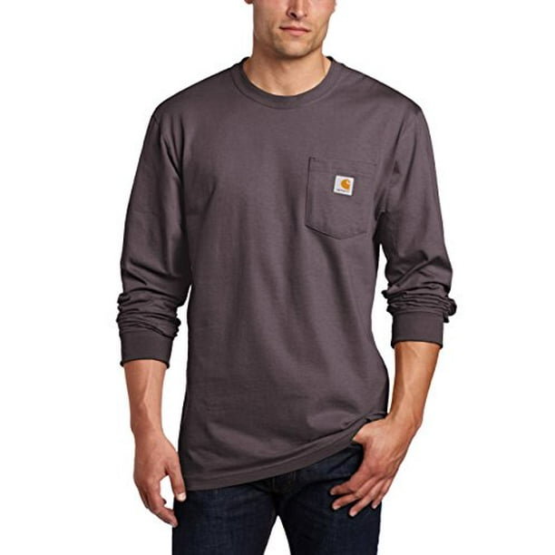 Choose SZ/Color Carhartt Men's Tall Pocket Long-Sleeve Workwear T-Shirt K126 Choose SZ/Color Carhartt Men's Tall Pocket Long-Sleeve Workwear T-Shirt K126